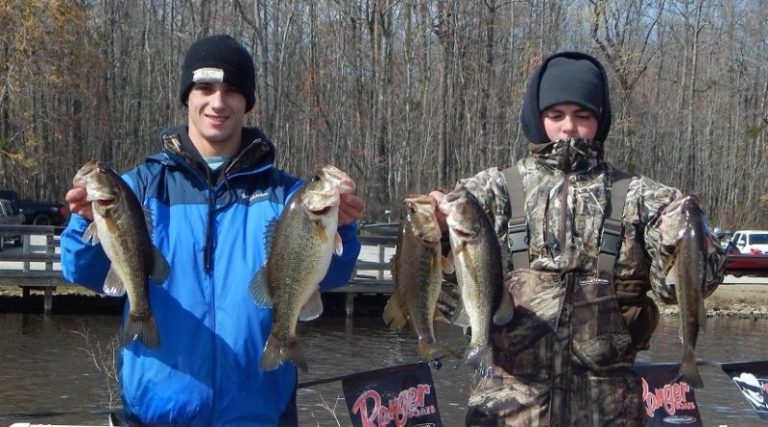 Andrews & Beaman Win NC Bassmaster High School Series (East Division) On The Chowan River