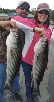 October 2016 Smith Mountain Lake Fishing Report by Captain Dale WIlson