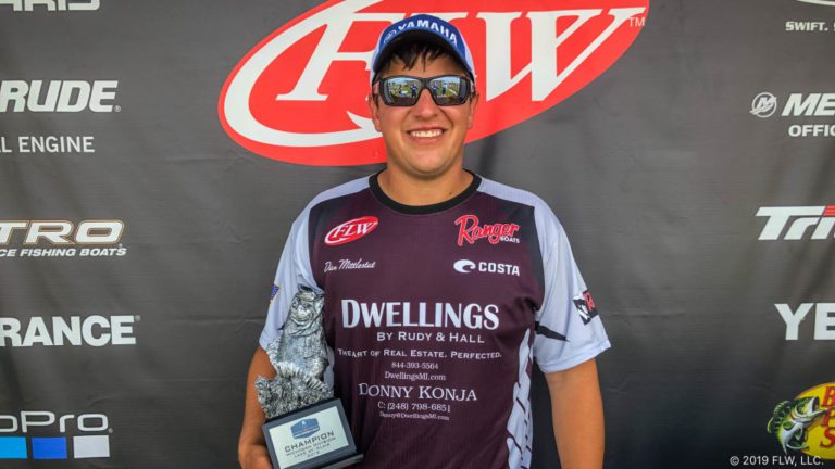 WOODHAVEN’S MITTLESTAT WINS T-H MARINE FLW BASS FISHING LEAGUE TOURNAMENT ON LAKE ST. CLAIR PRESENTED BY NAVIONICS