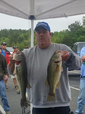 Darren Sigmon & Brian Huffman Win Carolina’s Bass Challenge NC Division on Lake Hickory April 30th 2016