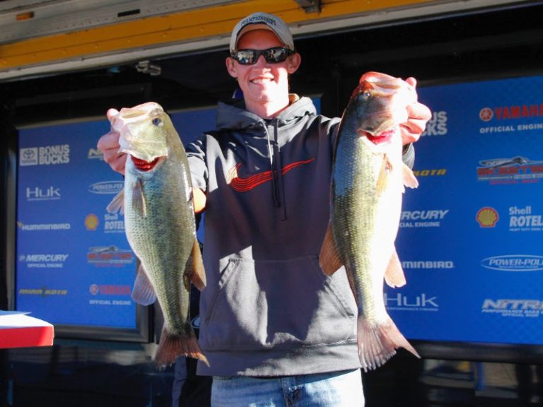 Despite Engine Problems, Father/Son Team Takes Early Lead In National Team Bass Fishing Championship