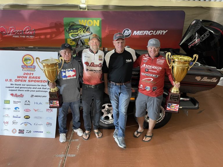 Roy Hawk Comes from 12th place to win 2021 WON Bass U.S. Open Arizona pro Grabs second U.S. Open Title in Come from Behind 
