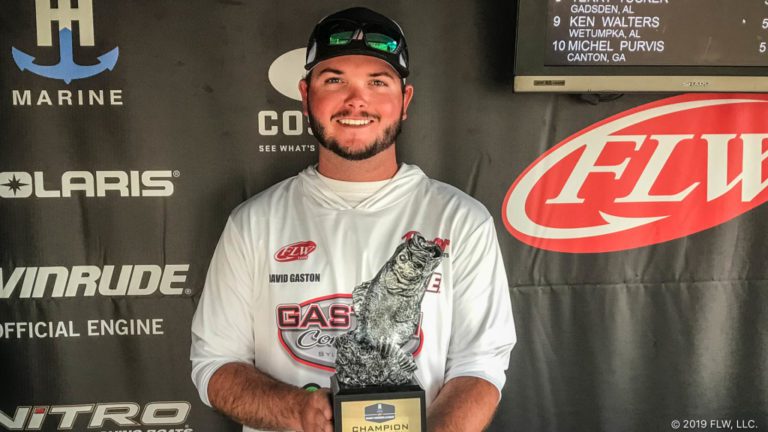 SYLACAUGA’S GASTON WINS T-H MARINE FLW BASS FISHING LEAGUE BAMA DIVISION OPENER ON LAKE MARTIN PRESENTED BY NAVIONICS