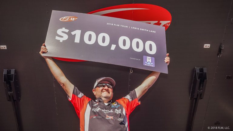 WILLIAMS LEADS WIRE-TO-WIRE, WINS FLW TOUR AT LEWIS SMITH LAKE PRESENTED BY T-H MARINE