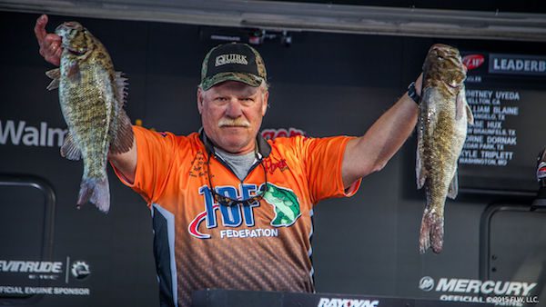 BARNES LEADS DAY ONE OF RAYOVAC FLW SERIES CHAMPIONSHIP ON OHIO RIVER