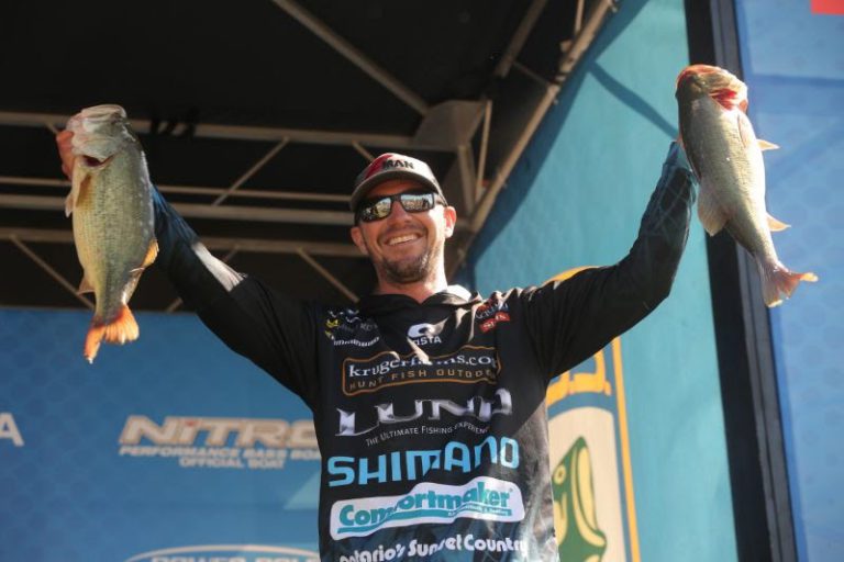 Gustafson Cracks 25 Pounds, Takes Lead At Bassmaster Elite Series Event On Cayuga Lake