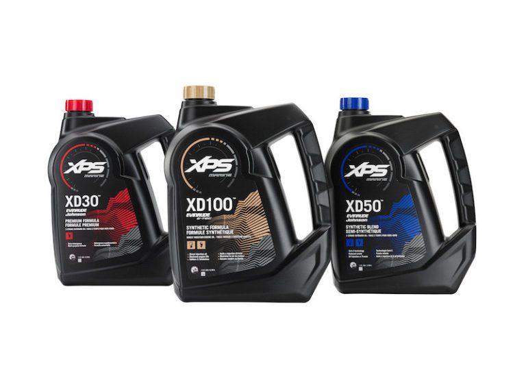 EVINRUDE REBRANDS XD ENGINE OIL AS XPS MARINE