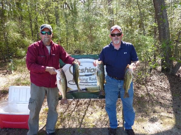 Eddy Glascock & Billy Dunn Win Cashion Fishing Rods T.T.B.T. Qualifier #4 April 8,2017 on Kerr Lake