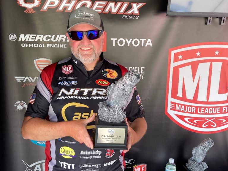 David Williams Wins Rescheduled Phoenix Bass Fishing League Event on Kerr Lake