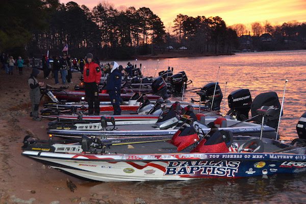 FLW COLLEGE FISHING NATIONAL CHAMPIONSHIP READIES FOR LAKE KEOWEE