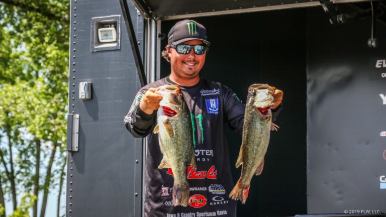 STEWART LEADS AFTER DAY ONE OF FLW TOUR EVENT ON LAKE CHAMPLAIN PRESENTED BY T-H MARINE