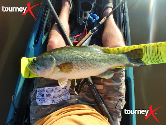 Forrest Short Wins VA Kayak Bass Challenge online  Tourney X May  event