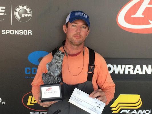JORDAN WINS FLW BASS FISHING LEAGUE BULLDOG DIVISION EVENT ON LAKE SINCLAIR