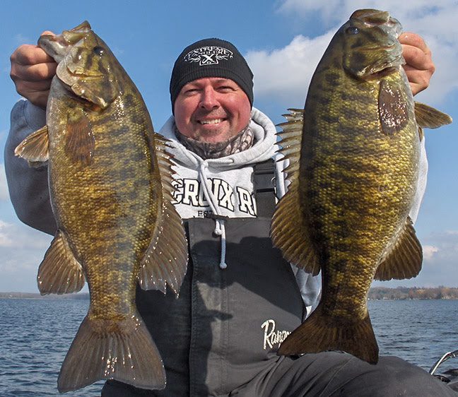 Extreme Angler television host and St. Croix pro Karl Kalonka puts a bead on bass