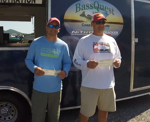 Ben & Brandon Reynolds Win Bass Quest Event 6-28-2015