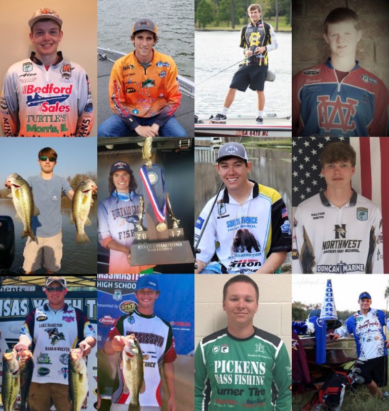 12 Named To 2018 Bassmaster High School All-American Fishing Team
