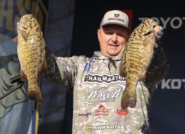 Kreiger Starts And Finishes Strong To Lead Bassmaster Elite At Pickwick Lake