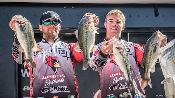 ILLINOIS STATE UNIVERSITY TAKES LEAD ON DAY TWO OF COLLEGE FISHING NATIONAL CHAMPIONSHIP – FLW