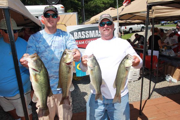 Brad Weese & Terry Weese Win Angler’s Choice Team Tournament Trail Buggs Island June 11,2016