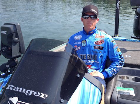 Kevin Hawk Before the Northern Open #2 on the Detroit River