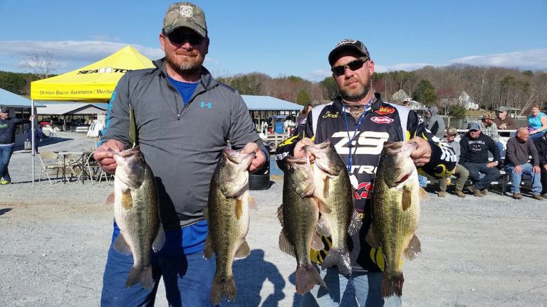 Scott Stiltner and Jeff Davis Win Angler’s Choice Team Tournament Trail SML March 17,2017