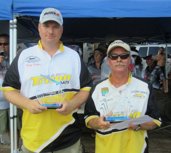 Anglers Choice Team Tournament Trail Kerr Results 7-28-12