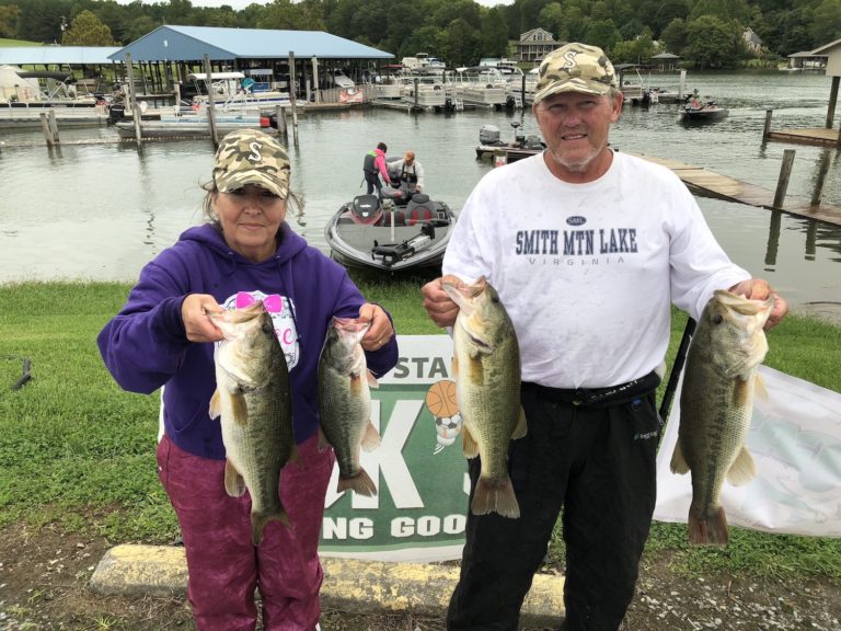 Craig & Susan Blankenship Win Bass Cast T.T. SML with 19.31lbs 9/23/18