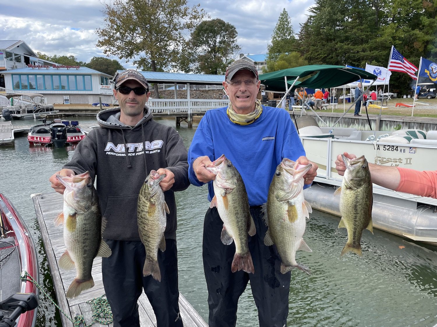 Jeff & Clay Ross Win the Bass Cast Tourney Series on SML Oct 16th 2021 with 19.24lbs