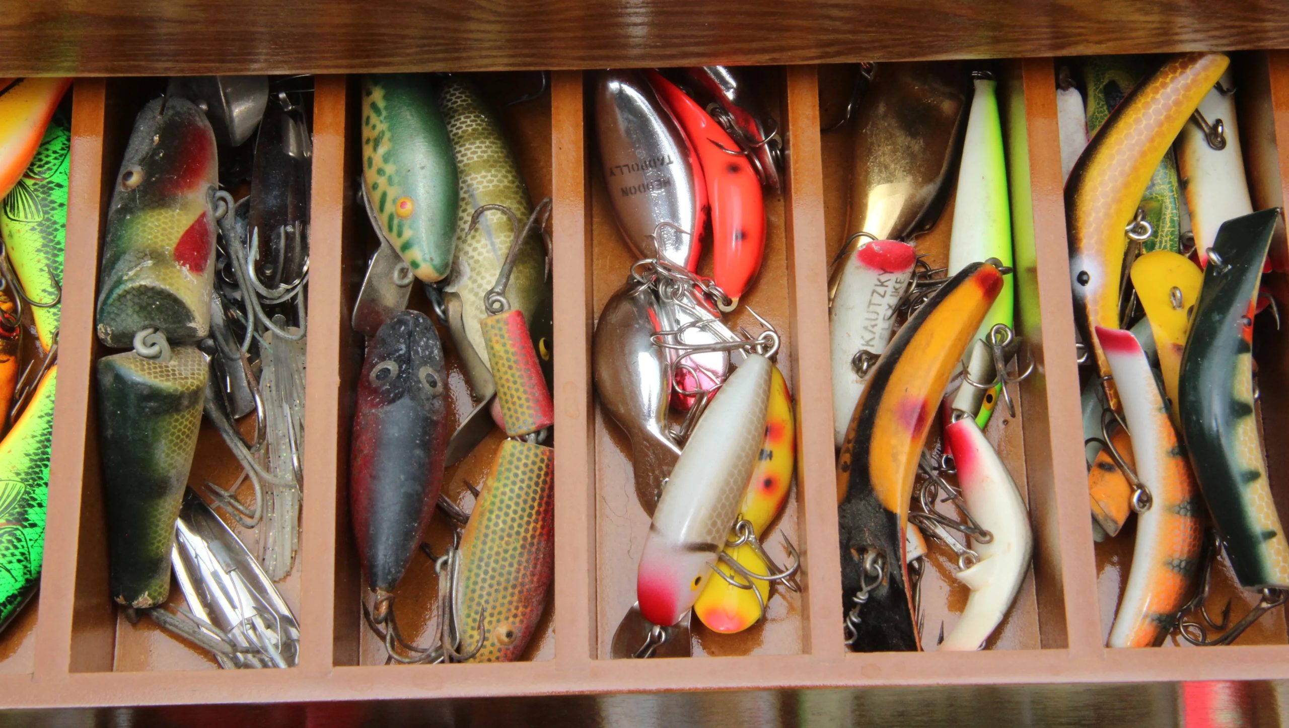 What goes into bass fishing lure designs?