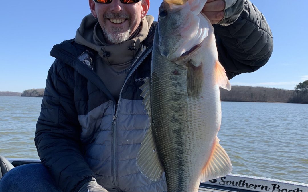 March Kerr Lake Fishing Report by Dennie Gilbert