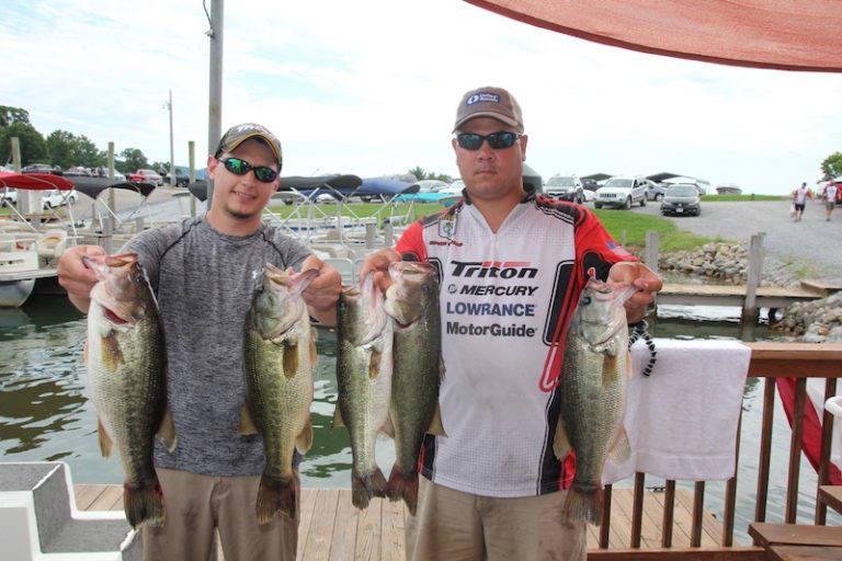Seth Brogan & Roger Castillo Win Region 2 VA Bass Nation  SMl June 25,2017
