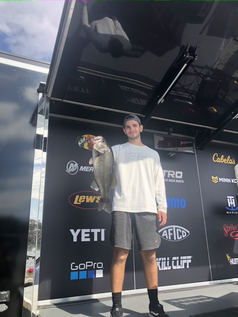 Harrison Rice Leads Day 1 of the Big Bass Tour on Smith Mountain Lake Oct 23,2020