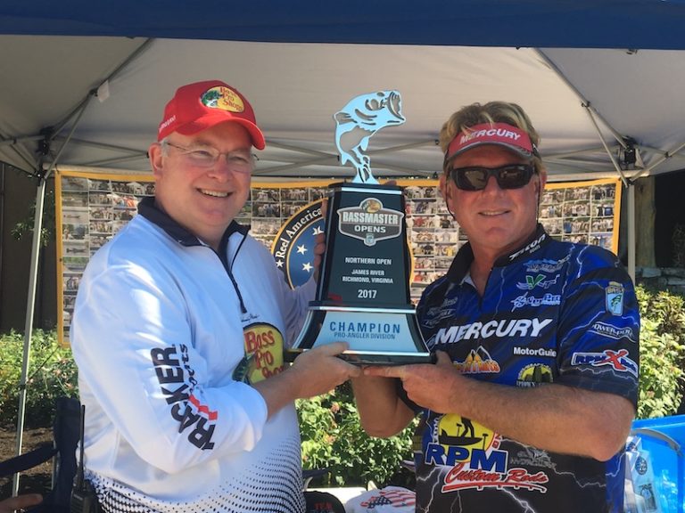 A conversation with Rick Morris – A look Back at his Win on the James River – Bass Cast Radio – August 9,2017