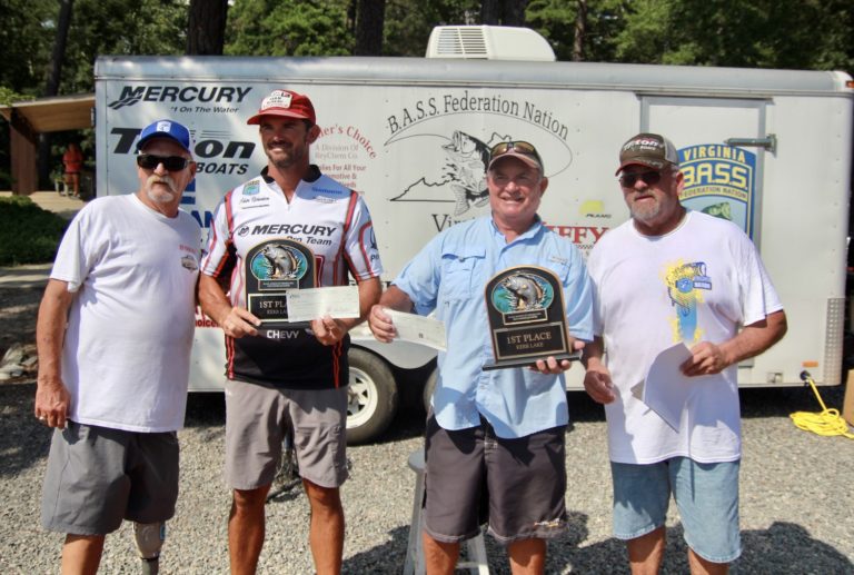 Adam & Gene Richardson Win Bass Nation of VA Summer Qualifier on Kerr Lake July 26,2020
