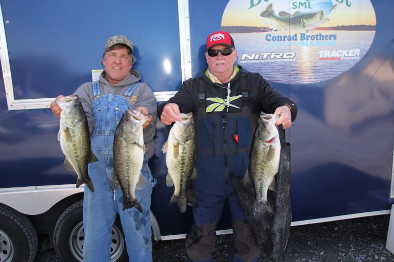 Robert Cregger & Mark Clingenpeel win BassQuest SML April 8,2018
