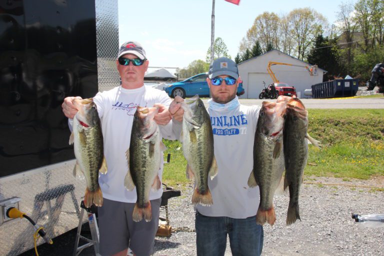 Jason Adams & Zach Peaslee Win Angler’s Choice T.T. with 20.25 lbs on Smith Mountain Lake April 28,2018