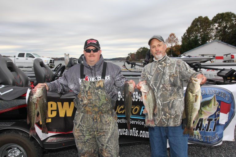 Wayne Nidiffer & Tony Walker win Catt SML Nov 5th 2018 with 18.98lbs