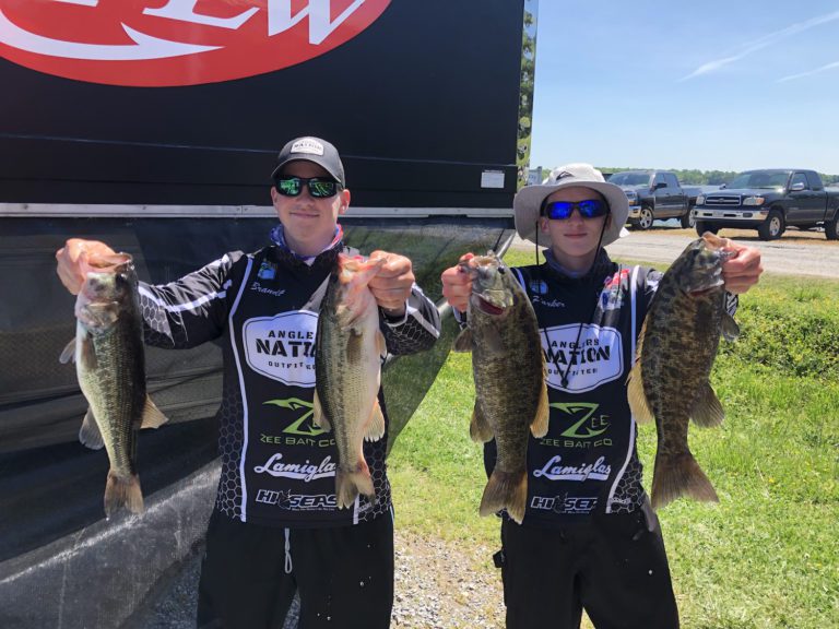 Parker Lambert & Brandon Lawson Win FLW High School Fishing Open on SML April 27,2019