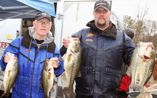 Bryan & Pat Harlow win B.A.S.S.  Nation of  VA Mr Bass March 14-15 2015