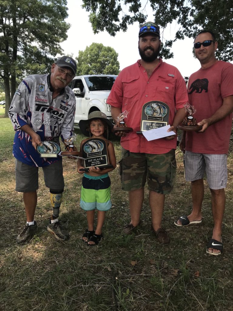 Joey & Fisher Talbot Win VA Bass Nation His & Hers  Region 2 August 11,2019