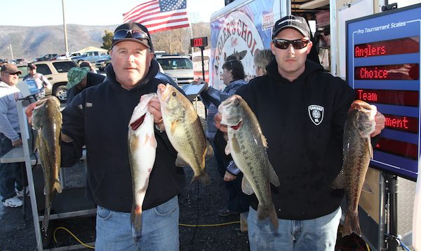 Angler's Choice Team Tournament Trail VA Division Stop #1 SML 3-8-14