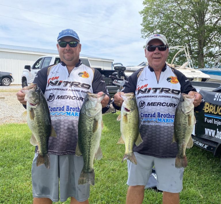 Trevis Towe & Danny Towe win CATT Smith Mountain Lake June 6,2020 with 20.95lbs