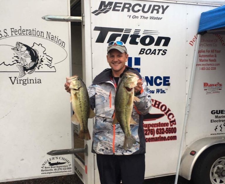Joey Dawson Win’s 2017 Virginia Bass Nation 2017 Championship on Kerr Lake