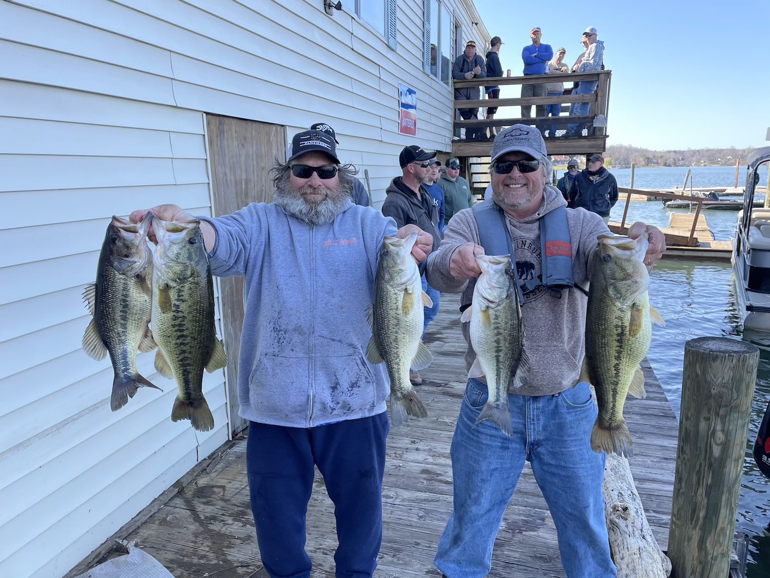 Greg Stallings & Ricky Grant Win Captains Quarters Open on SML March 21,2021 with 24.68lbs