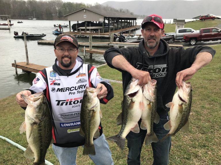 Jeff Lugar & Rick Fulk Win VA Bass Nation Region 2 SML March 26,2017