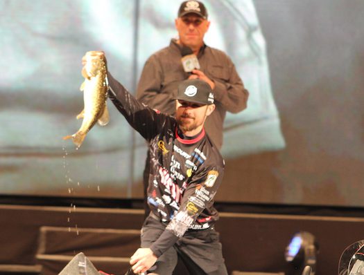 Catching up with John Crews after Day one of the 2015 Bass Master Classic