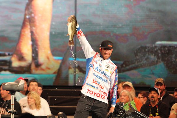 Jacob Wheeler Continues his quest in the 2015 Bassmaster Classic