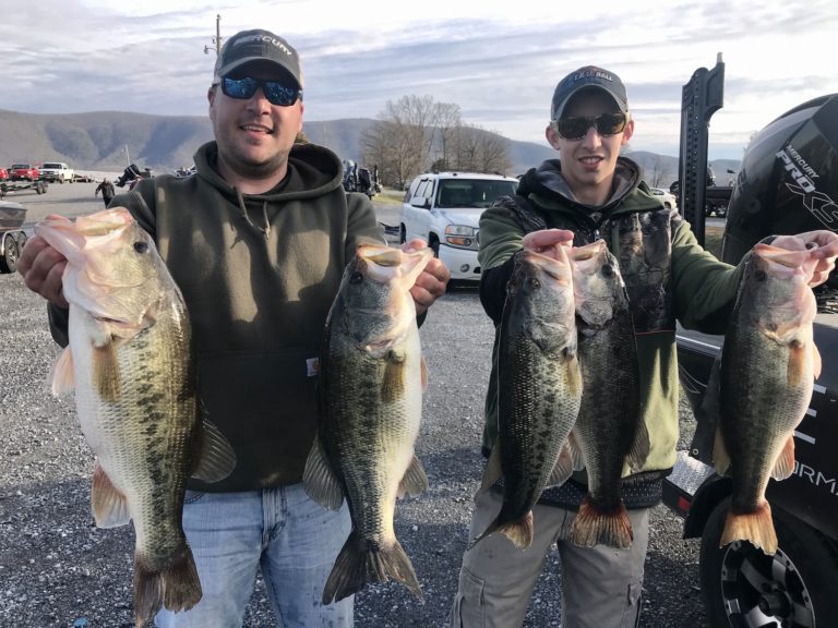 Tyler Trent & Jacob Lloyd Win Catt Smith Mountain Lake Feb 16th 2020 with 21.42lbs