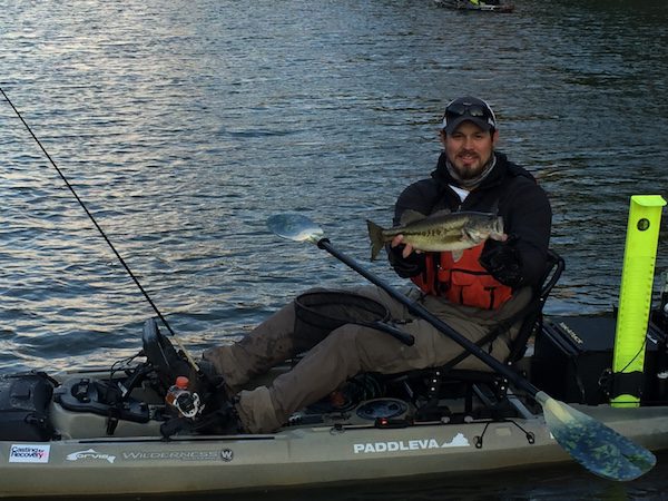 Chase Tanner Win’s VA Kayak Bass Challenge on Phillpot Lake April 9th 2016