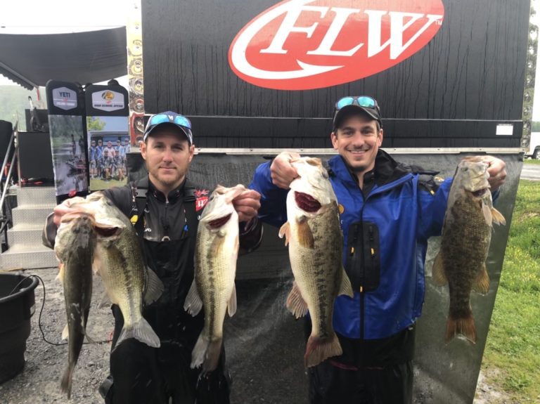 Hunter Atkins & Kitt Moger from the Apprentice School Win FLW College Fishing Northern Conference on SML April 26,2019